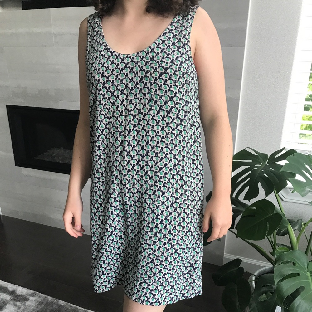 Joie XS Silk-shell Shift Dress